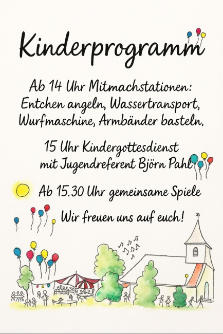Kinderprogramm
